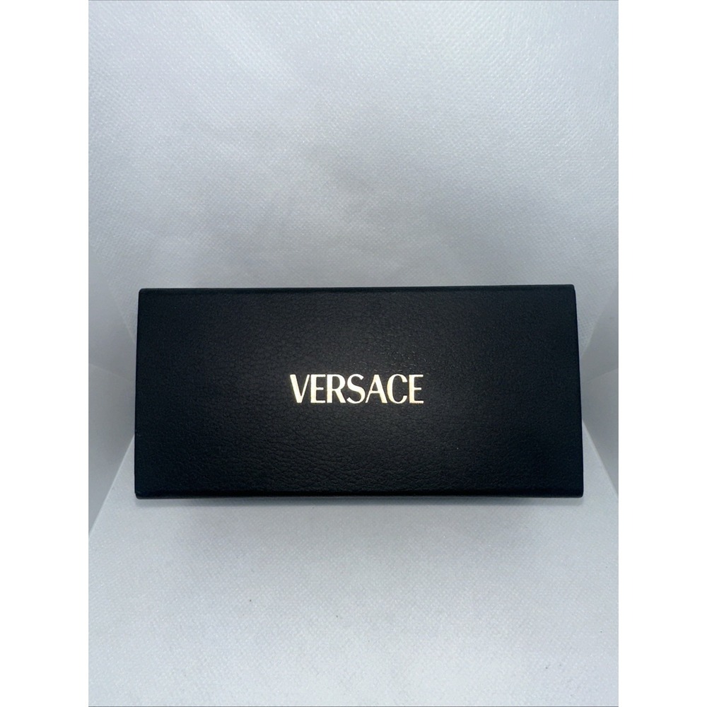 Versace Eyeglass/Sunglass Hard Shell Magnetic Square Case ONLY New
